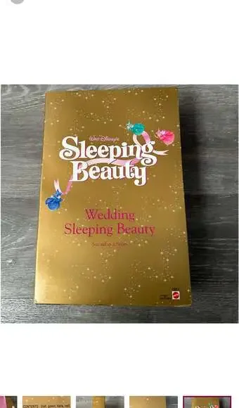 Price ⬇️Disney Wedding Sleeping Beauty 1997 Collector Edition Doll. New - Picture 9 of 9